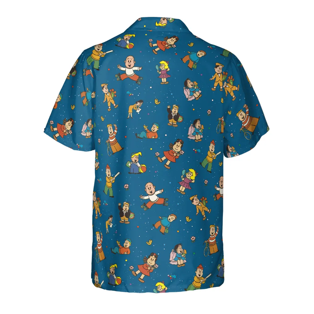 Cartoon Throwback The Little Lulu Show  Hawaiian Shirt - 3