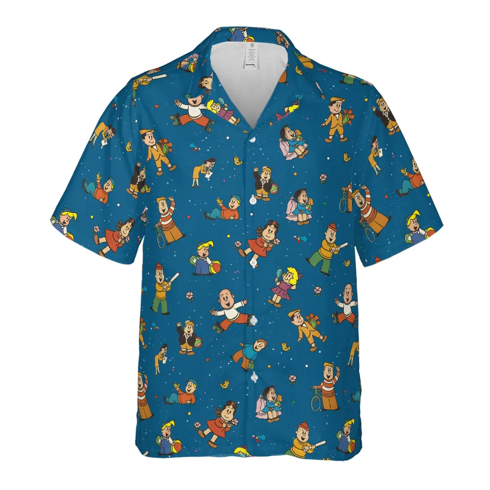 Cartoon Throwback The Little Lulu Show  Hawaiian Shirt - 2