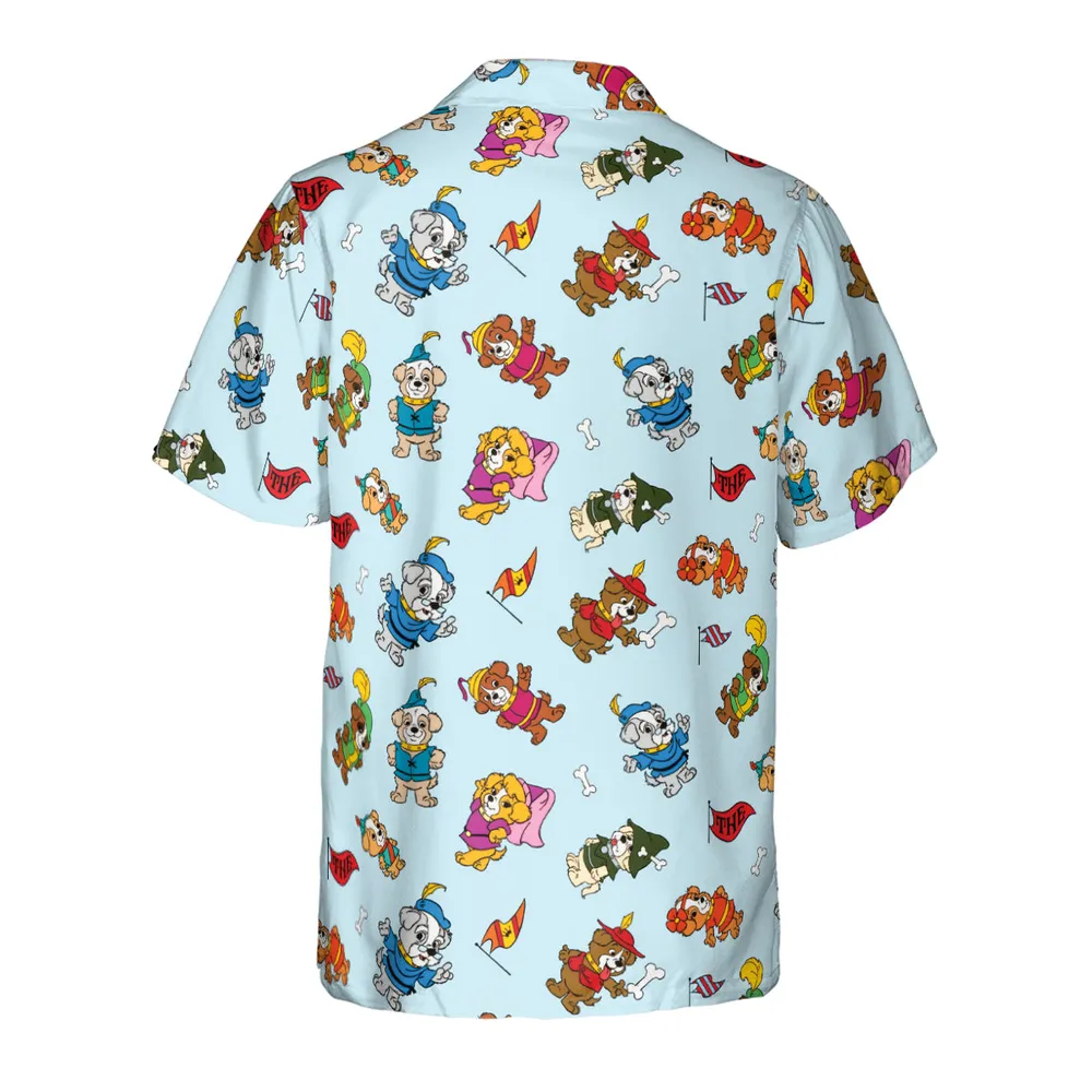 Pup Power The Biskitts Hawaiian Shirt - 3