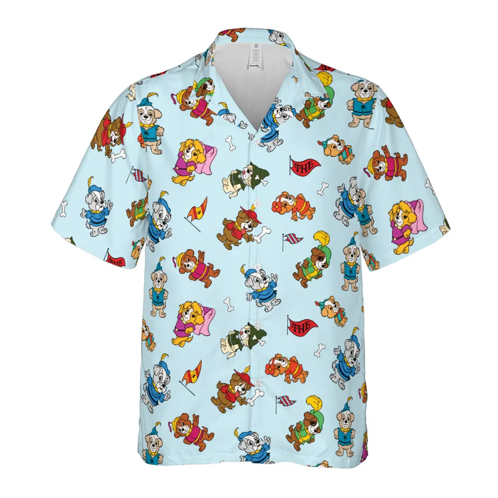 Pup Power The Biskitts Hawaiian Shirt - 2