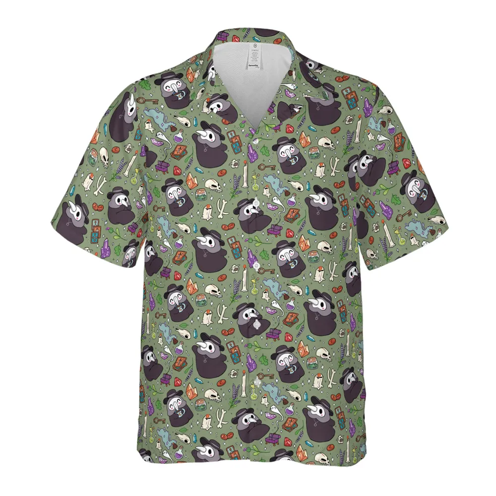 Plague Doctor Hawaiian Shirt - 2