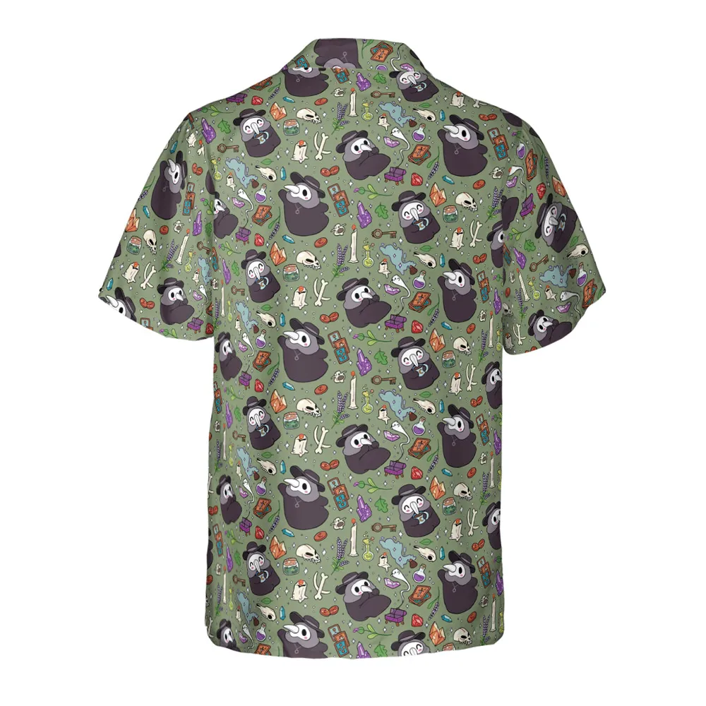 Plague Doctor Hawaiian Shirt - 3