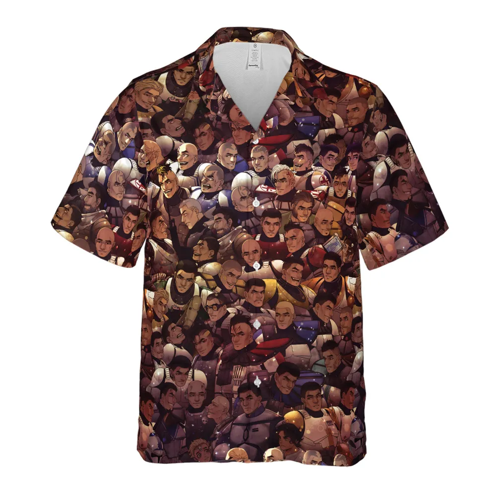 Clones-only Star Wars Hawaiian Shirt - 2