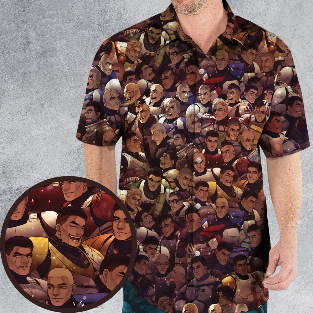 Clones-only Star Wars Hawaiian Shirt - 1