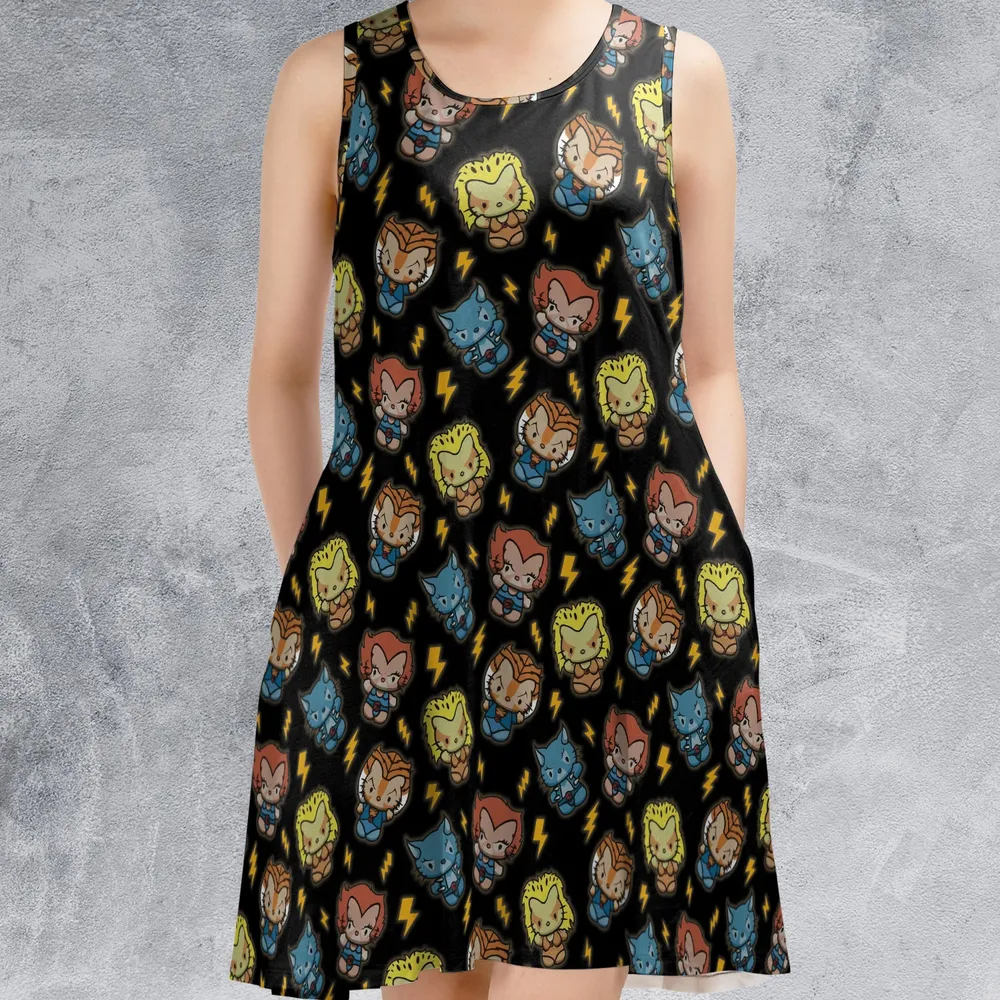 Thunder-Cats Sleeveless Dress - 2
