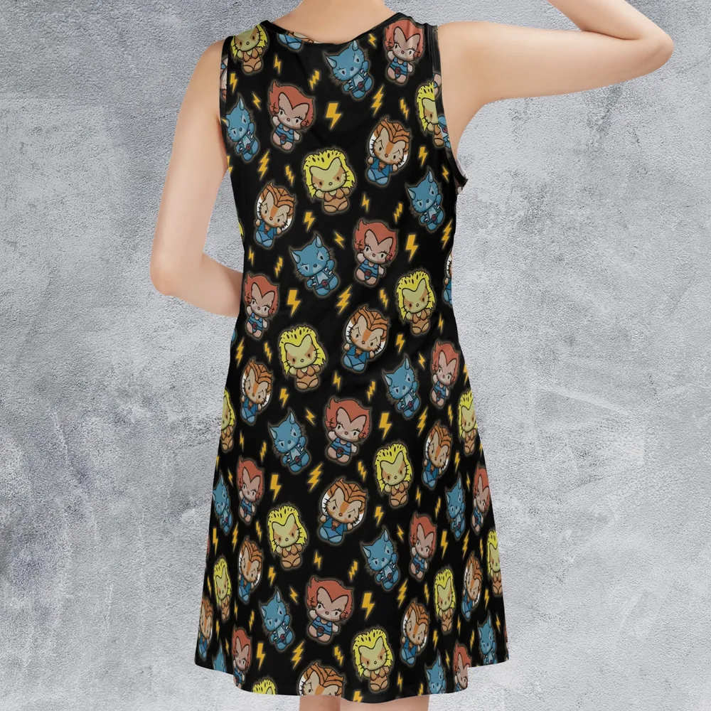 Thunder-Cats Sleeveless Dress - 3