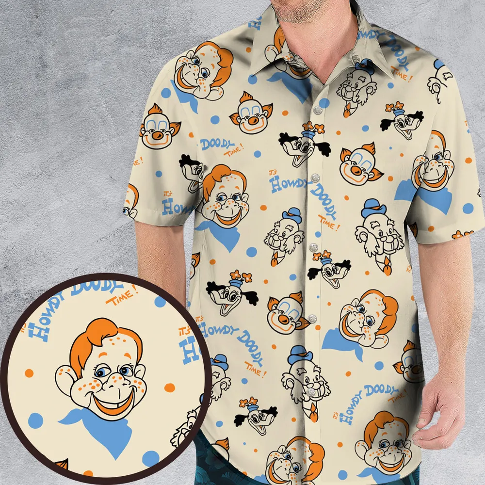 The Howdy Doody TIme Hawaiian Shirt - 1
