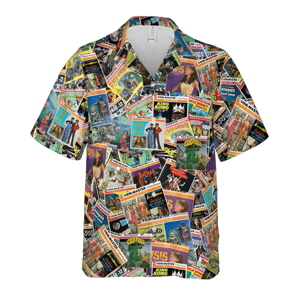View-Master Collage Hawaiian Shirt - 2