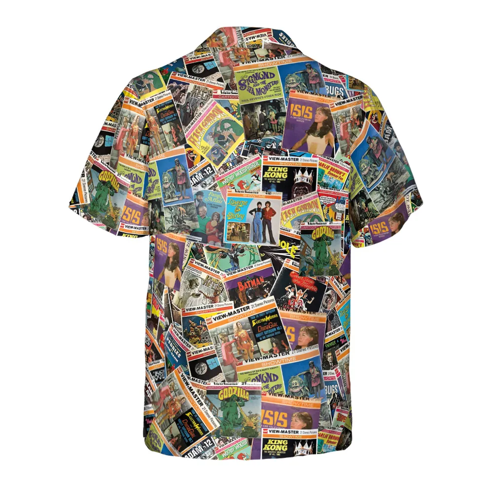 View-Master Collage Hawaiian Shirt - 3