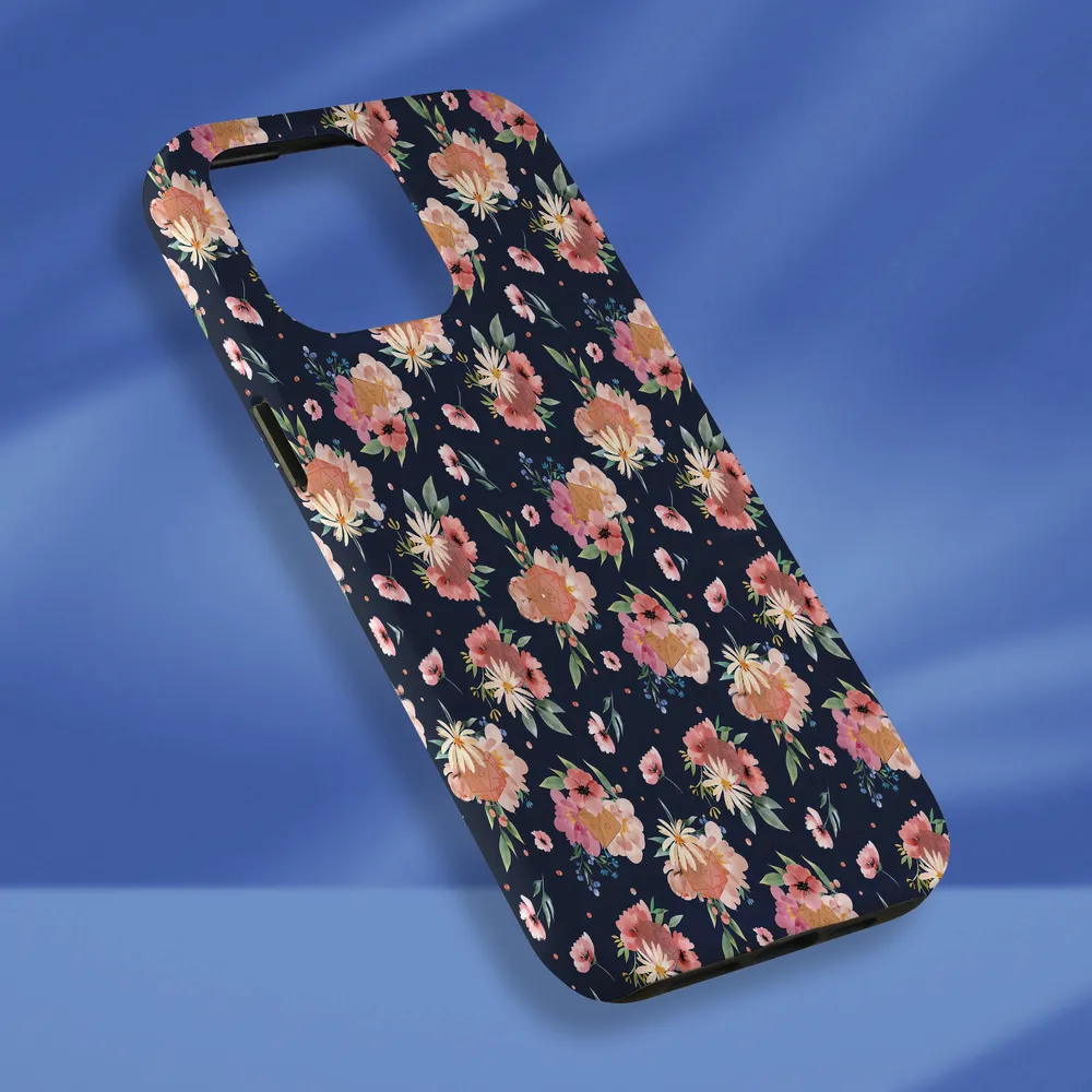 Floral Dice Phone Case - 2