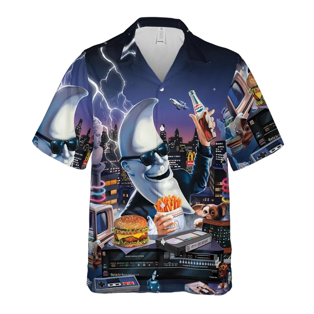Retro Moon Mac Tonight Hawaiian Shirt - 2
