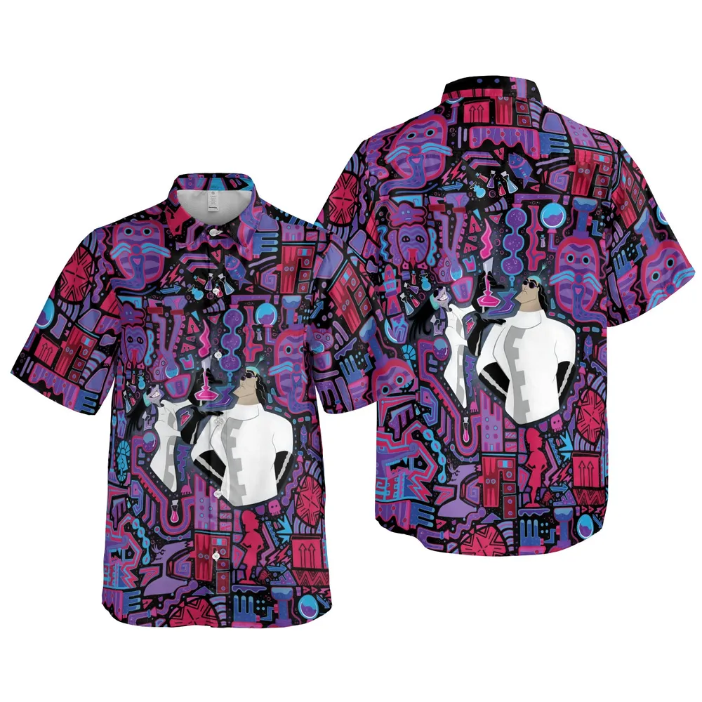 Mad Science Yzma The Emperor's New Groove Short-sleeve Pocket Shirt - 3