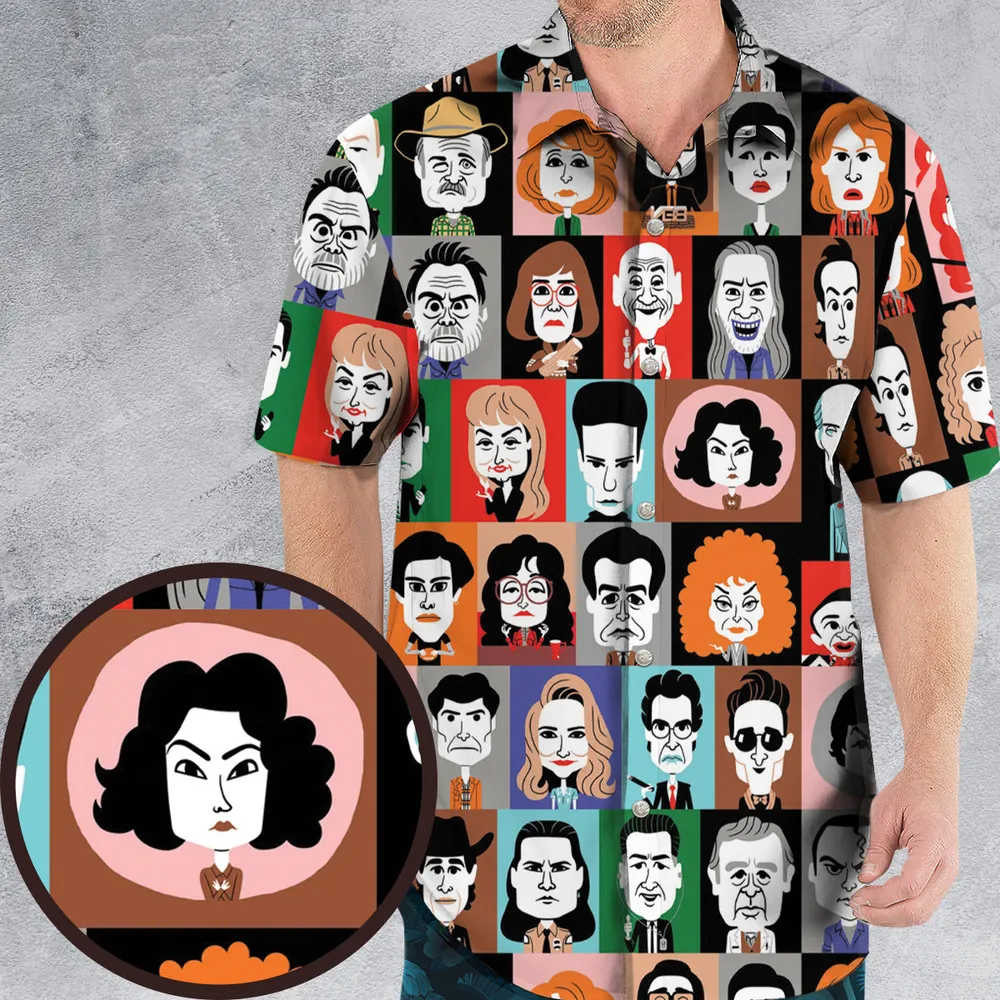Twin Peaks Characters Hawaiian Shirt - 1