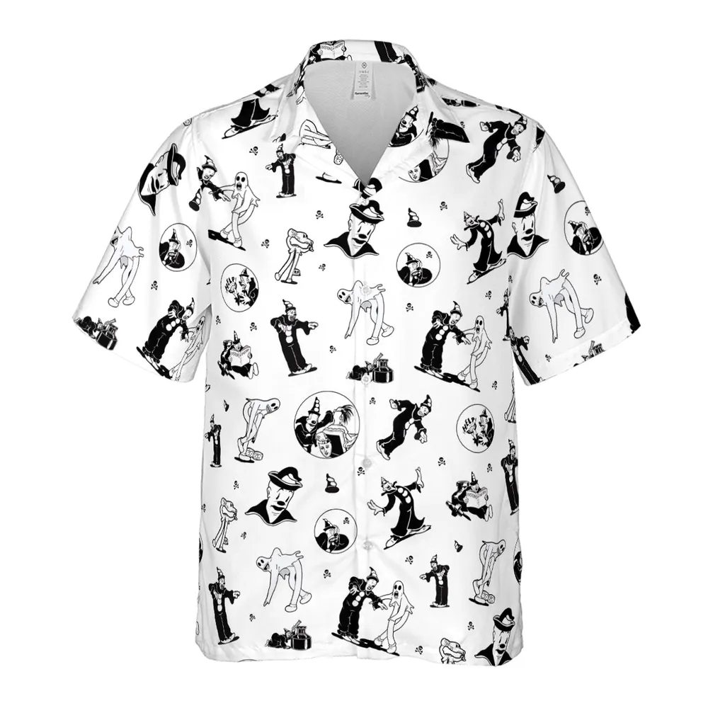 Koko the Clown and the Ghost Hawaiian Shirt - 2