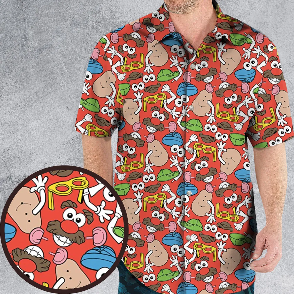 Potato Head Hawaiian Shirt - 1