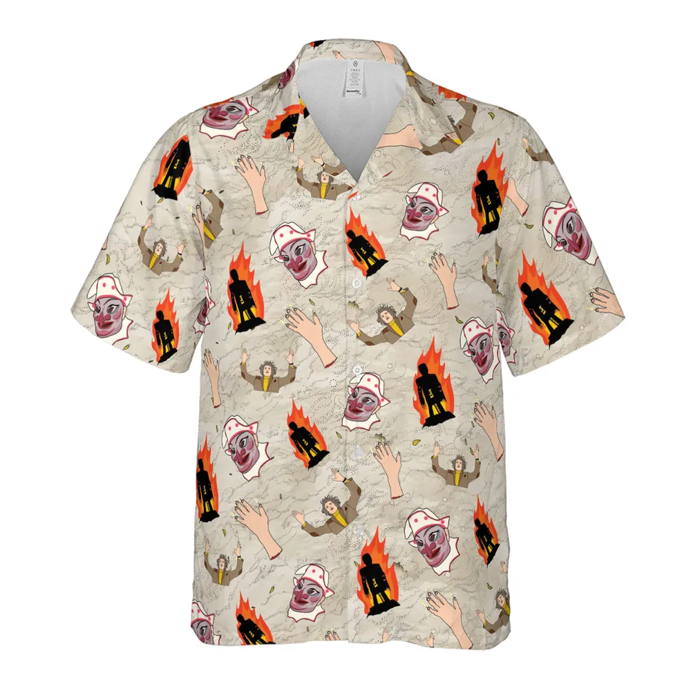 The Wicker Man Pattern Hawaiian Shirt - 2