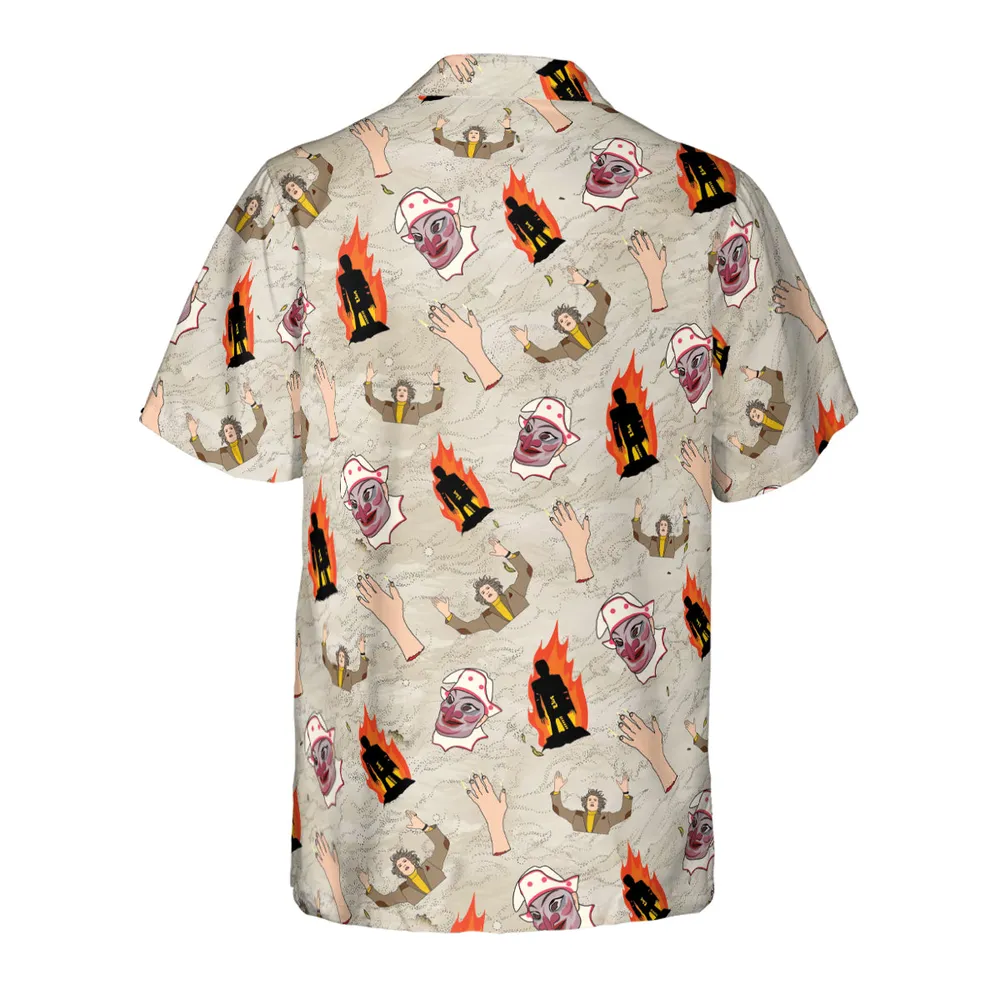 The Wicker Man Pattern Hawaiian Shirt - 3