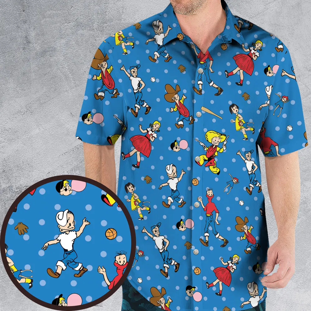 Bazooka Joe and His Friends Hawaiian Shirt - 1