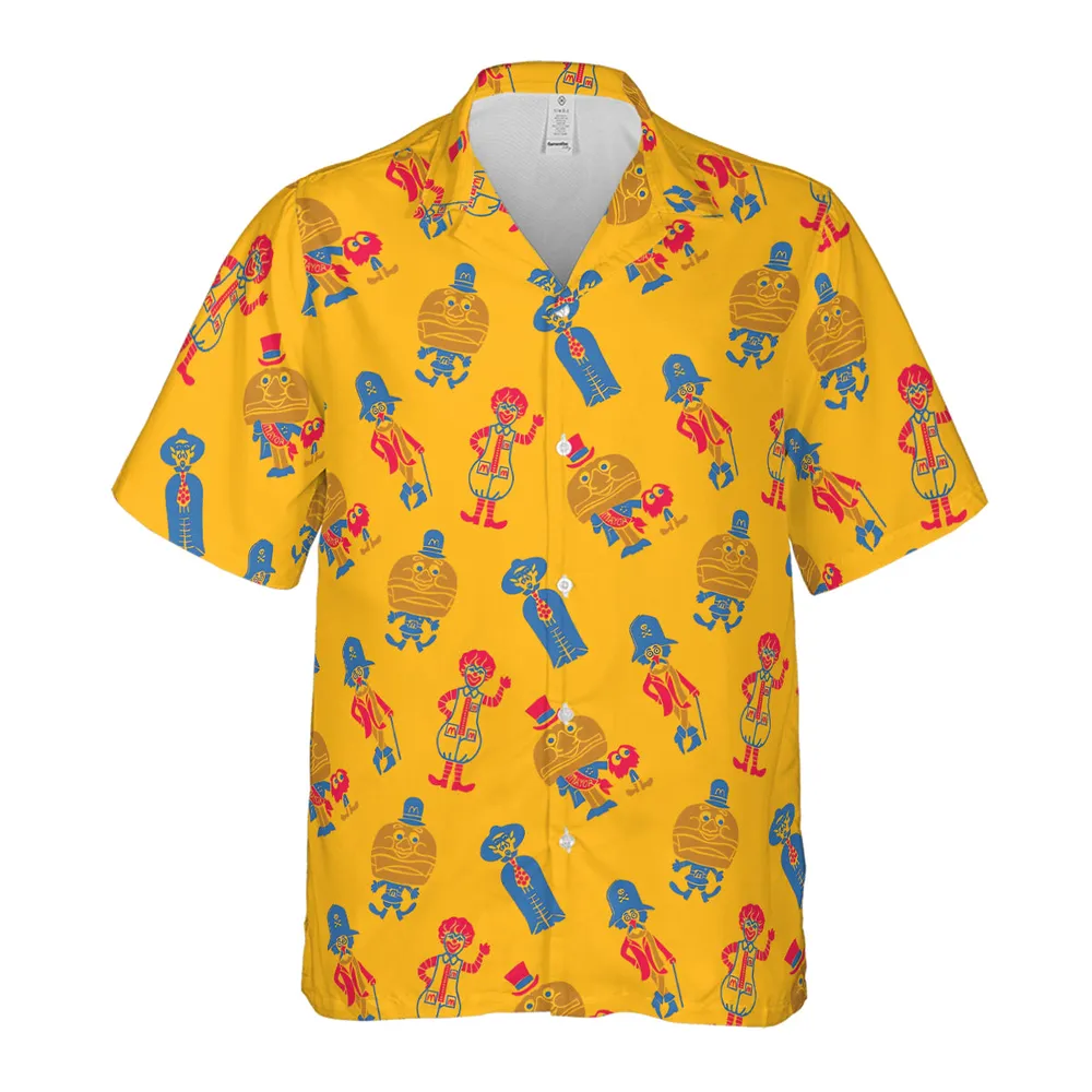Mcdonaldland Lineup Hawaiian Shirt - 2