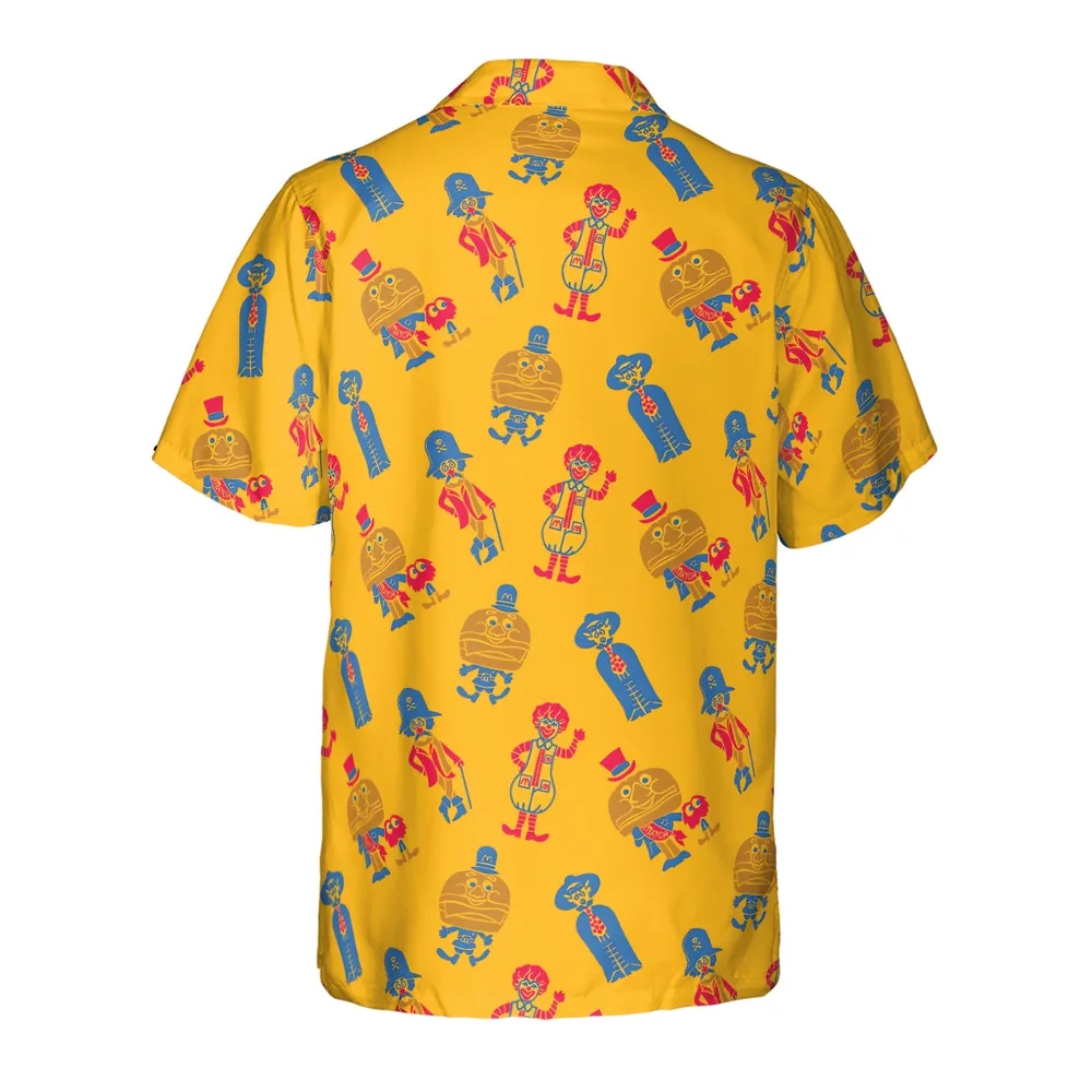 Mcdonaldland Lineup Hawaiian Shirt - 3