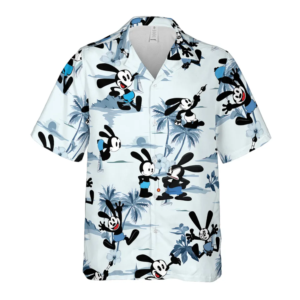 Oswald the Lucky Rabbit Hawaiian Shirt - 2