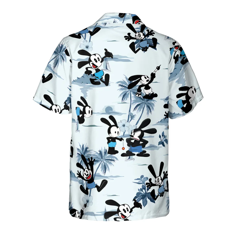 Oswald the Lucky Rabbit Hawaiian Shirt - 3