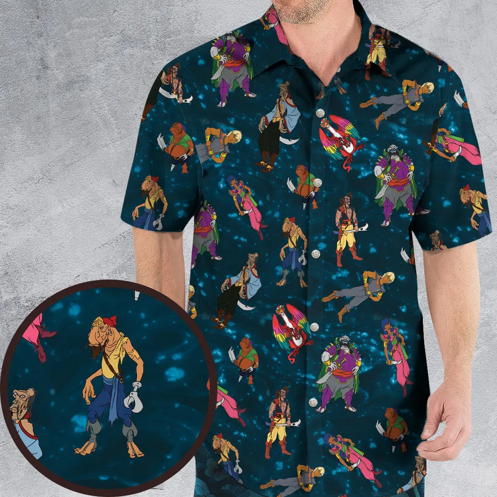 The Pirates of Dark Water characters Hawaiian Shirt - 1