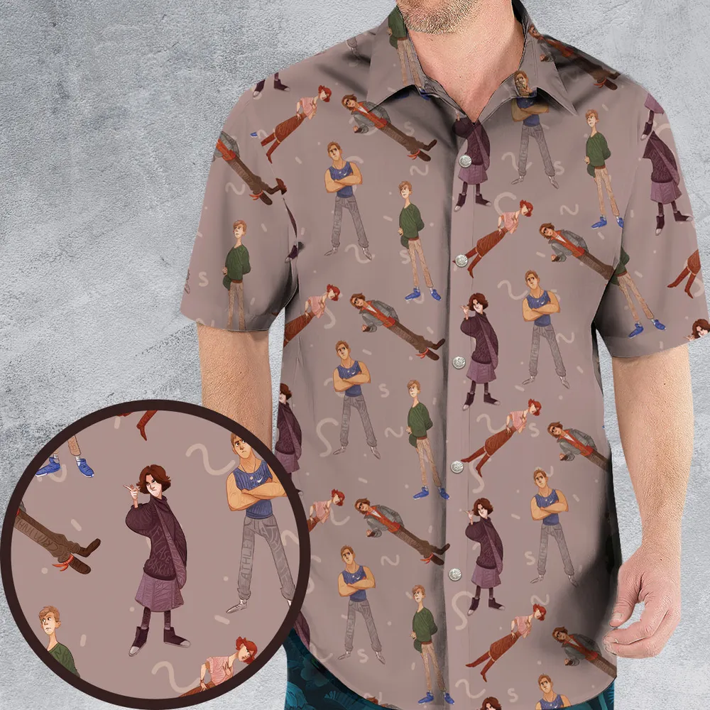 High School Icons The Breakfast Club Hawaiian Shirt - 1