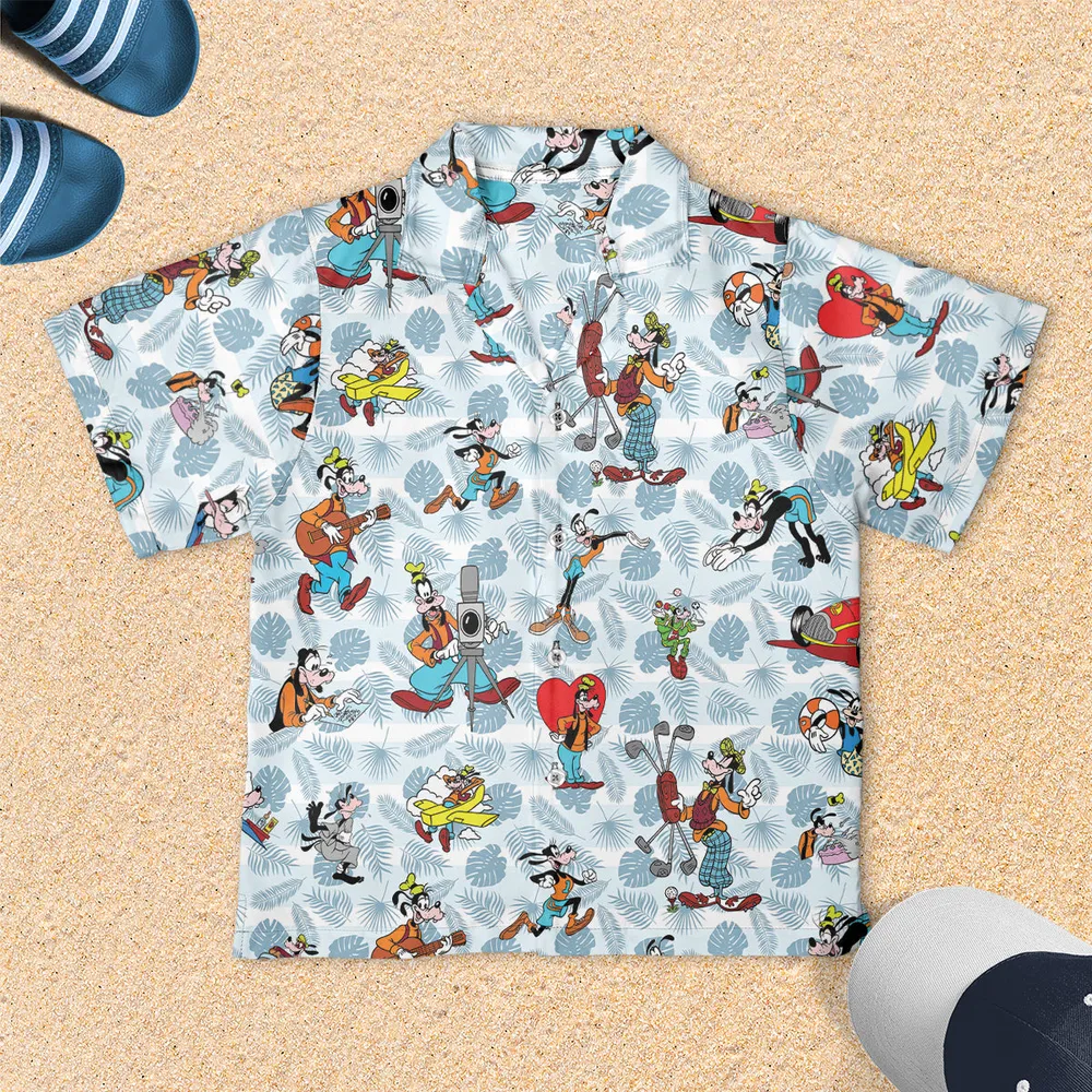 Goofy Be Mine Youth Short-sleeve Hawaiian Shirt - 1