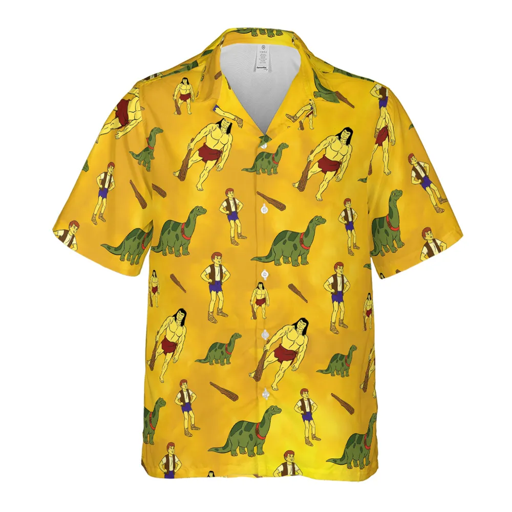 Dino Boy in the Lost Valley Hawaiian Shirt - 2