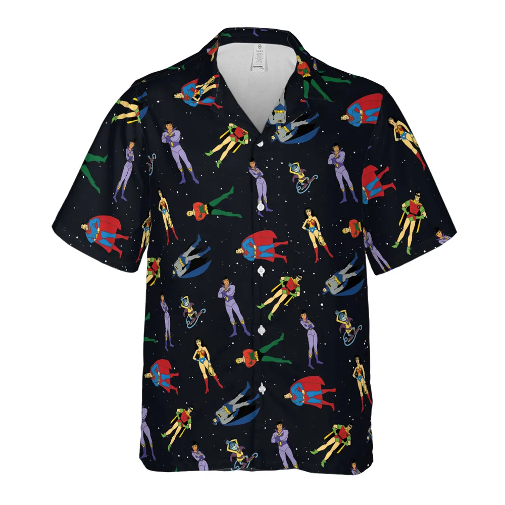 The Super Powers Team Super Friends Hawaiian Shirt - 2