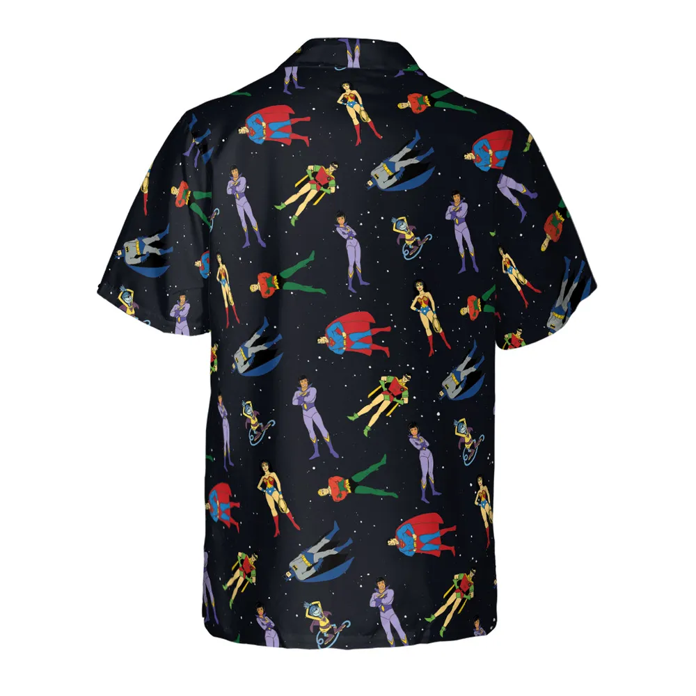 The Super Powers Team Super Friends Hawaiian Shirt - 3