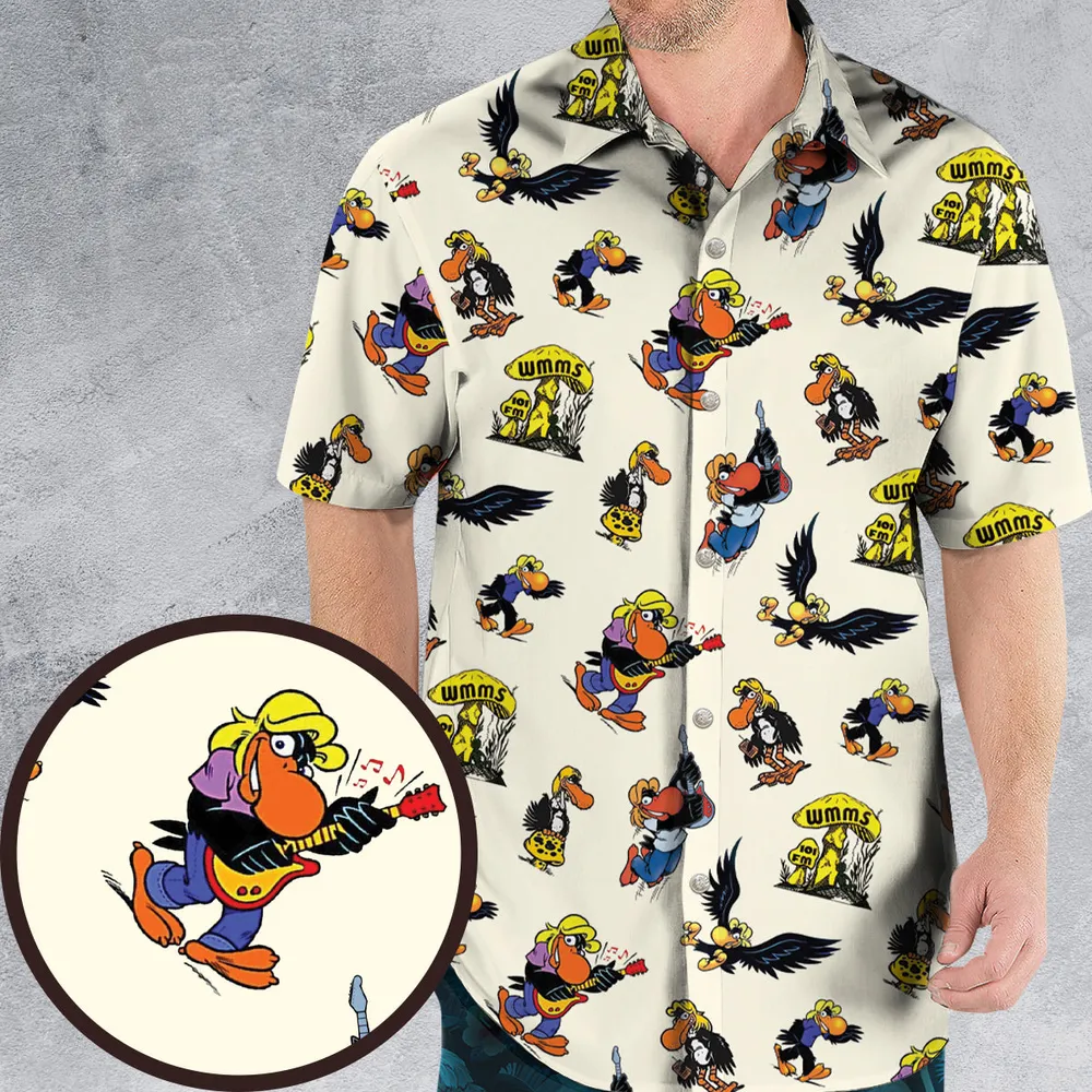 The Rock The Buzzard Hawaiian Shirt - 1