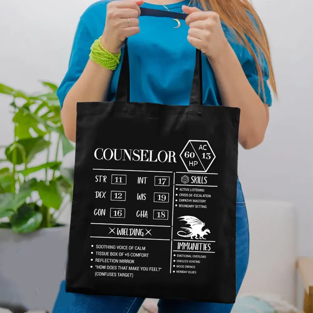 Counselor New Lined Tote Bag - 1