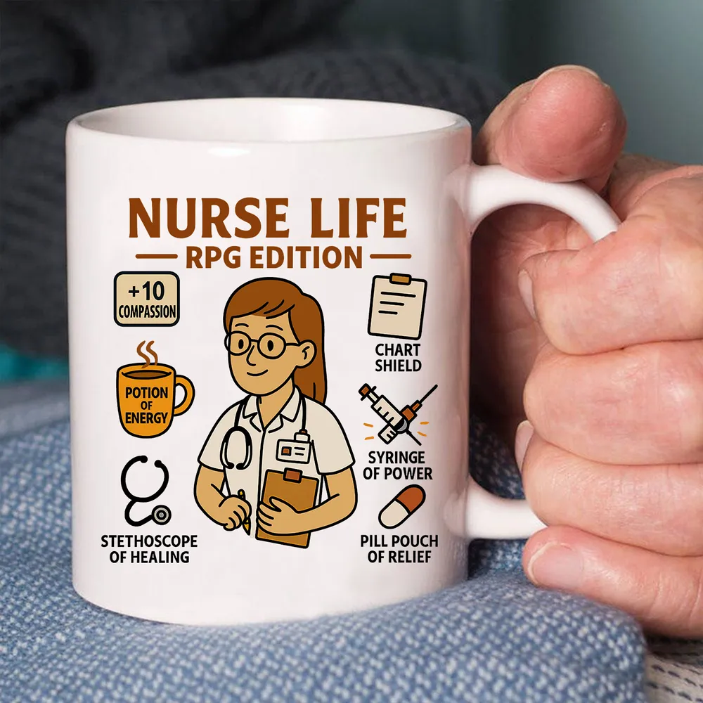 Nurse Life RPG Edition Mug - 1