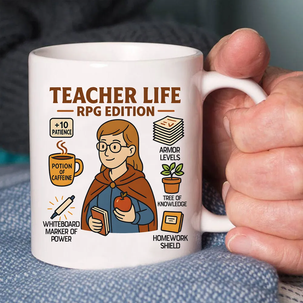 Teacher Life RPG Edition Mug - 1