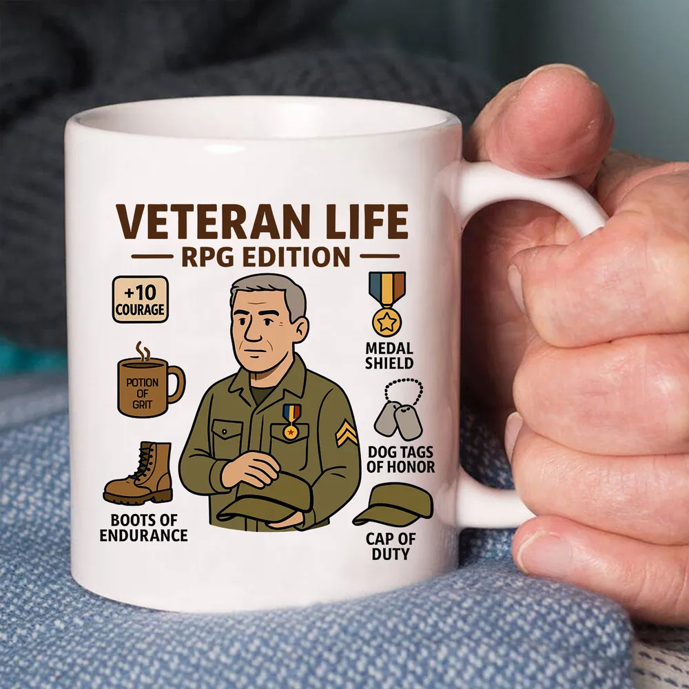 Veteran Life RPG Edition Mug - 1