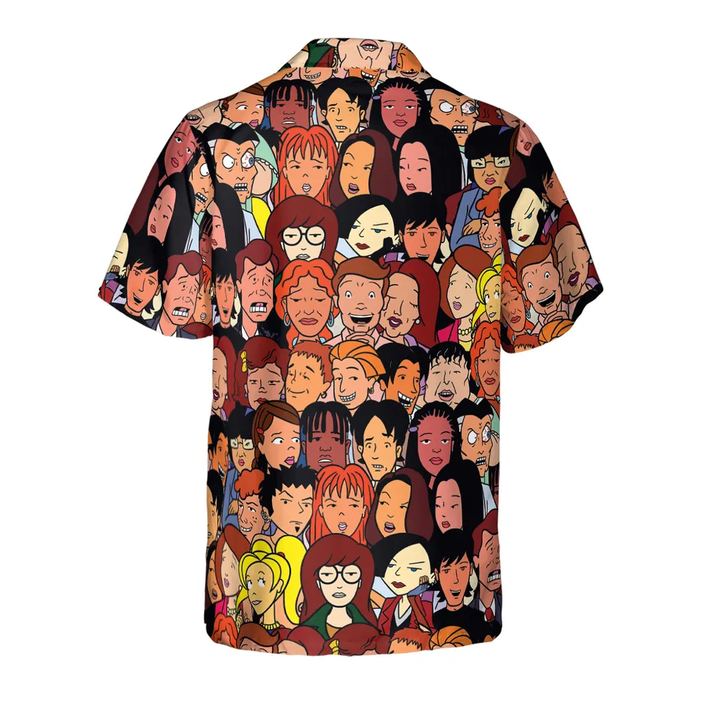 Animated Attitude Daria Hawaiian Shirt - 3