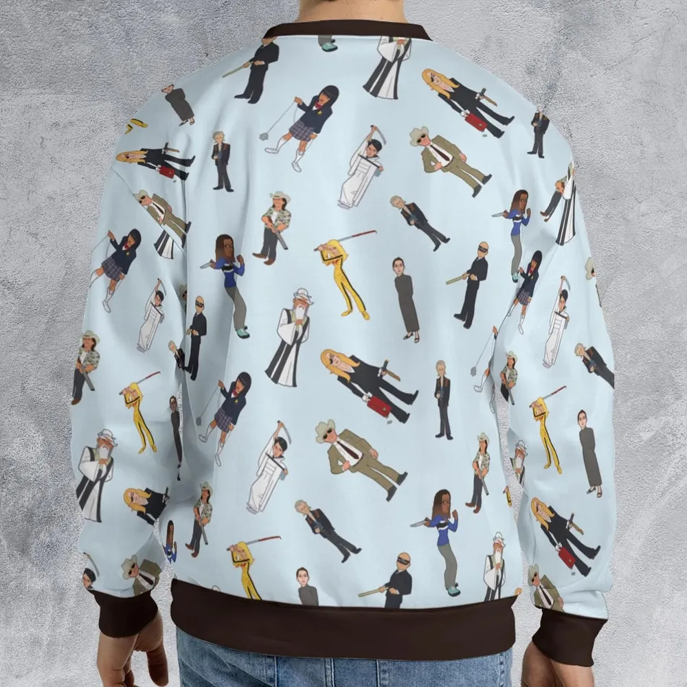 Tarantino Style Kill Bill All-over Print Sweatshirt - 2