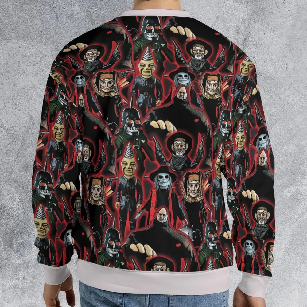 Puppet Master Collage All-over Print Sweatshirt - 2