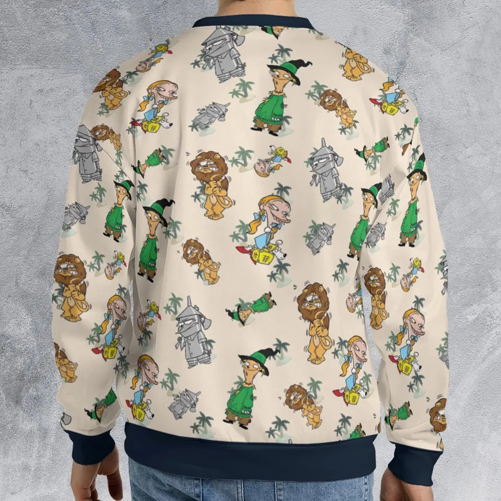 Cartoon Mashup Ed, Edd n Eddy All-over Print Sweatshirt - 2