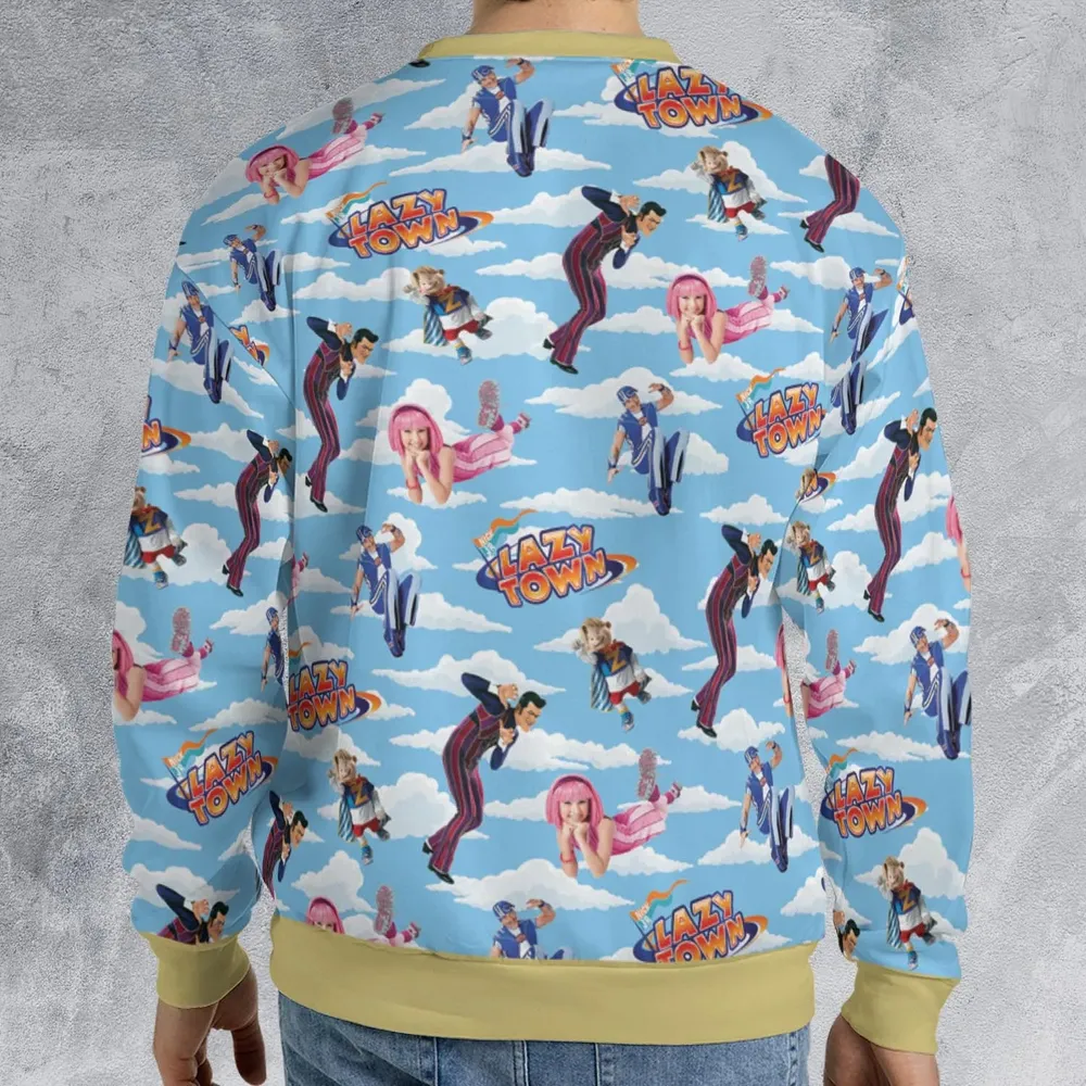 Lazy Town Collage All-over Print Sweatshirt - 2