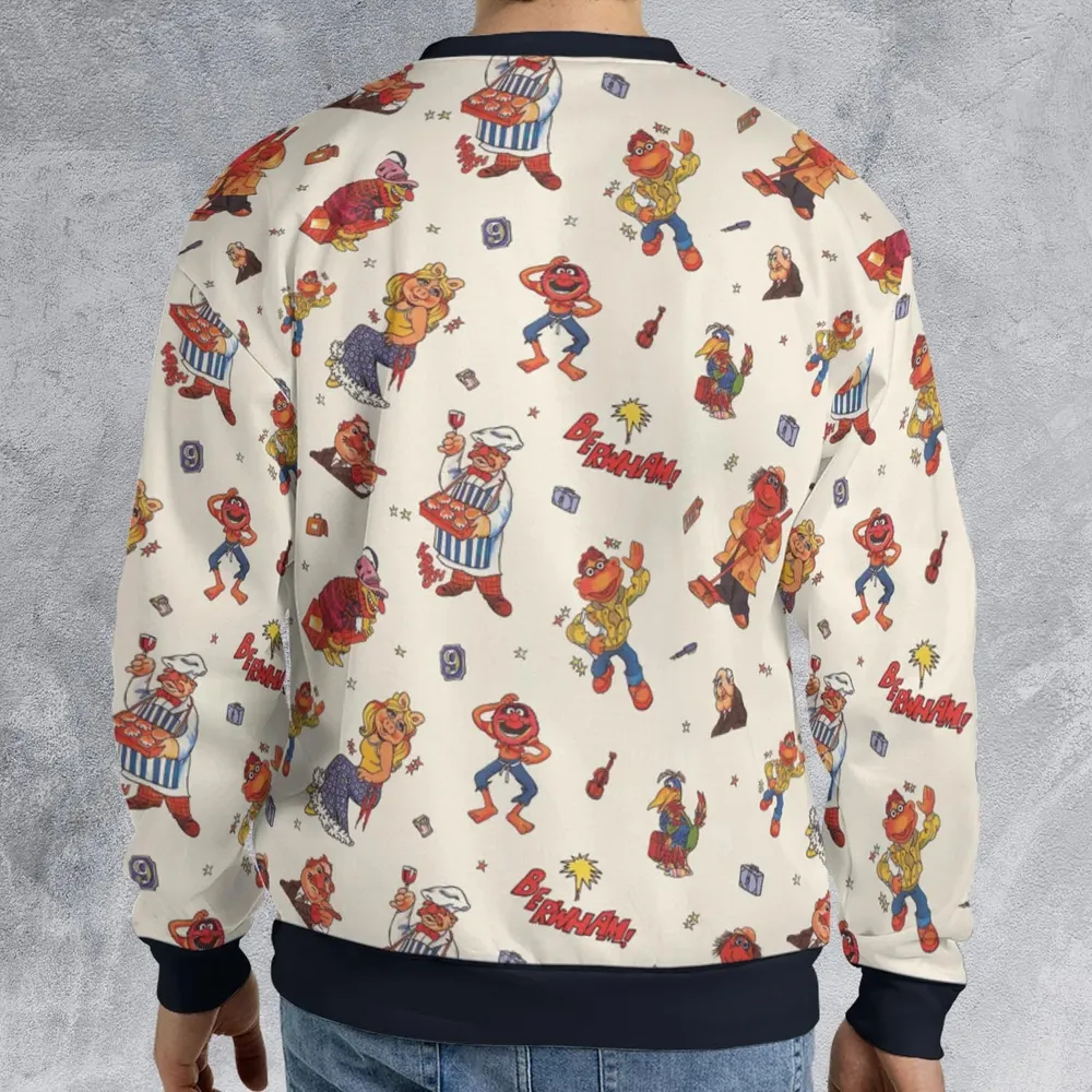 Backstage Inspired The Muppets All-over Print Sweatshirt - 2