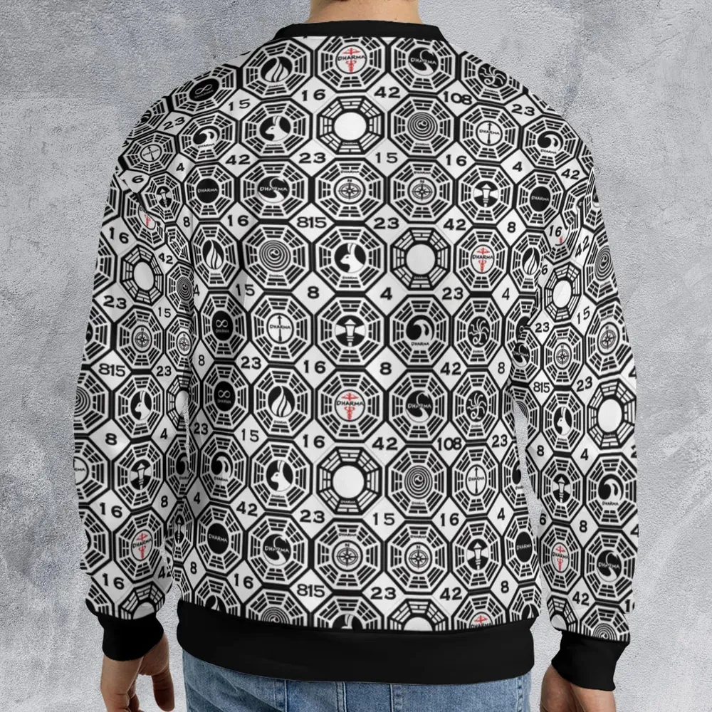 Dharma Lost All-over Print Sweatshirt - 2