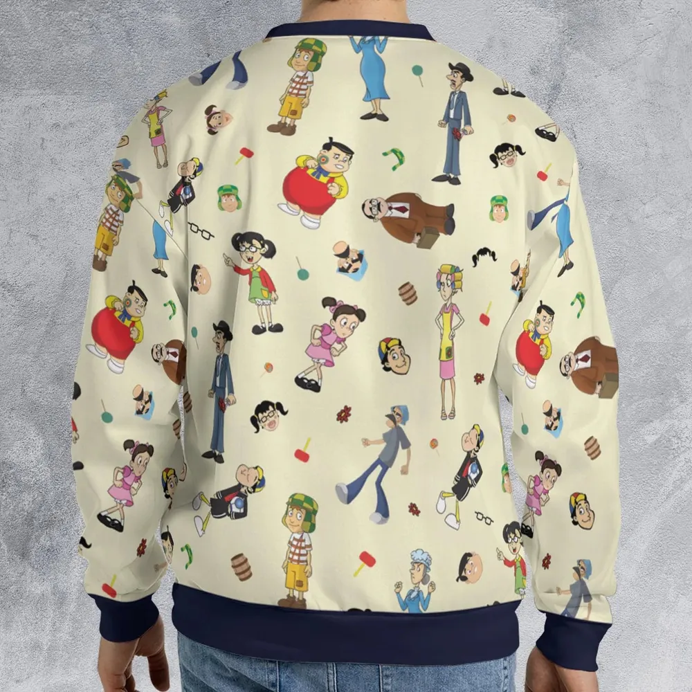 El Chavo Cartoon Characters All-over Print Sweatshirt - 2