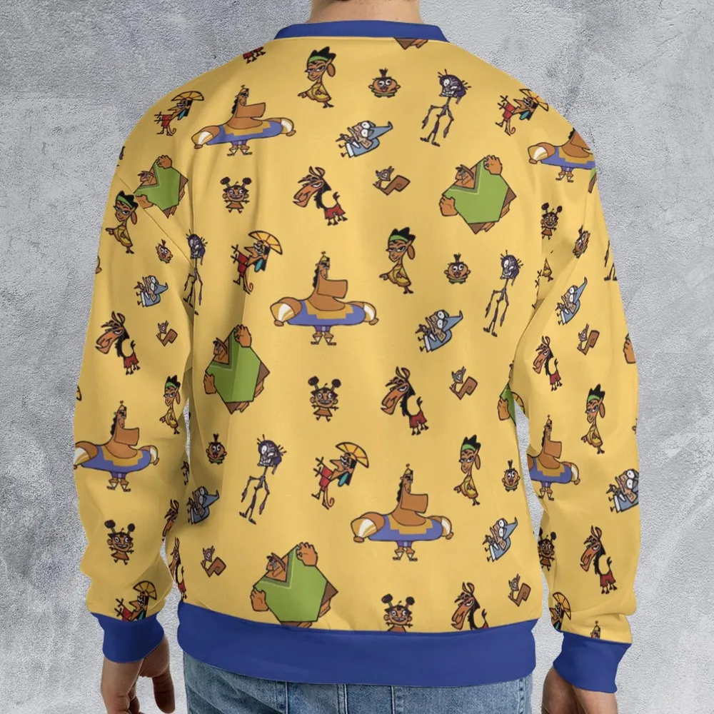 Groovy Threads The Emperor's New Groove All-over Print Sweatshirt - 2