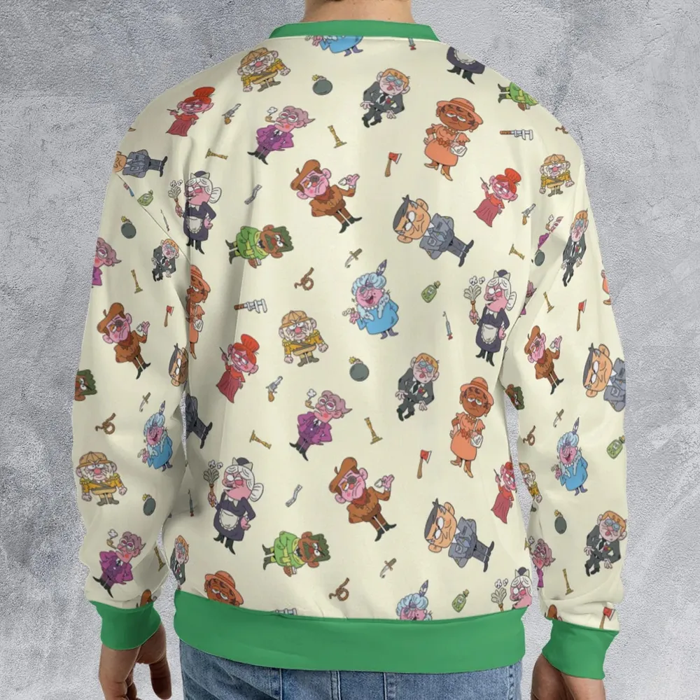 Board Game Drip Clue All-over Print Sweatshirt - 2