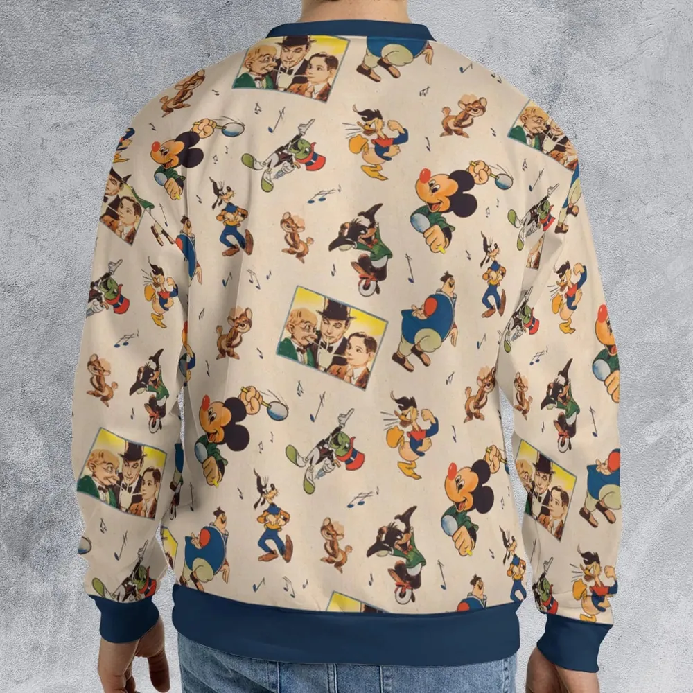 Fun And Fancy Free Characters All-over Print Sweatshirt - 2