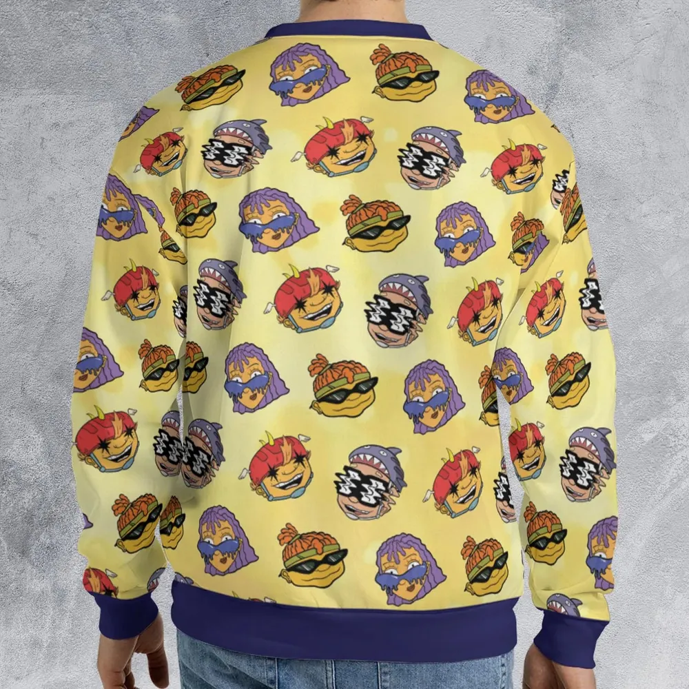 Stay Rad Rocket Power All-over Print Sweatshirt - 2