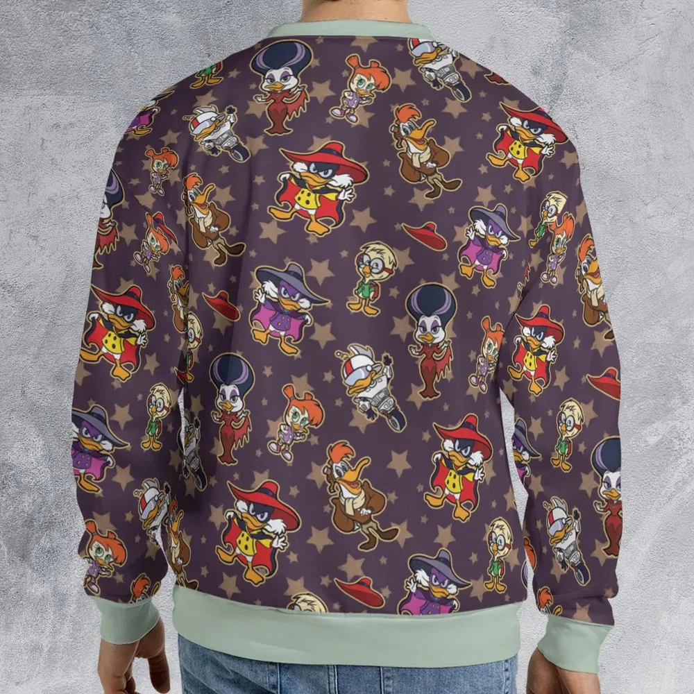 Duck Power Darkwing Duck All-over Print Sweatshirt - 2